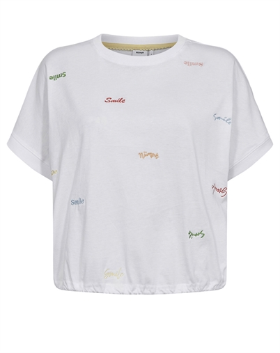 Nümph - NUJoya Boxy T-shirt - Bright White